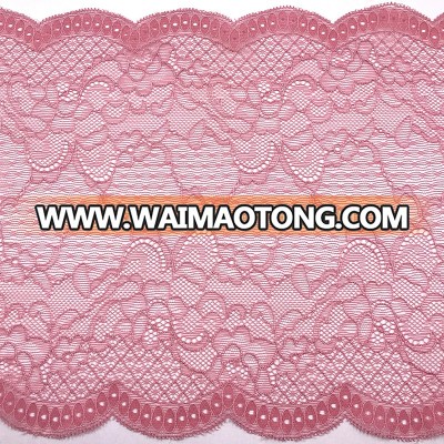 Golden Knit 20cm Width Lace Accessories Nylon Lycra Lace Trim JB004#