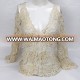 Golden Knit Beauty Cotton Embroidery Lace Clothes for Ladies HXC5316#