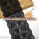 Bra lace material 16cm black spandex lace